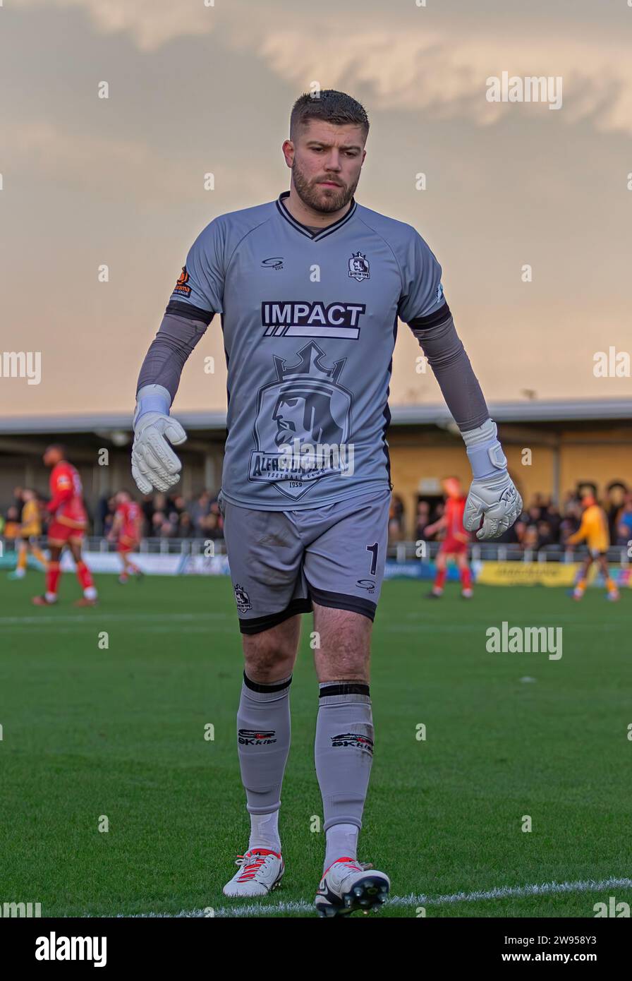 Boston United vs Alfreton Town Vanarama National League North 23.12.2023 Jakemans Community Stadium, Boston, Lincolnshire, Angleterre Banque D'Images