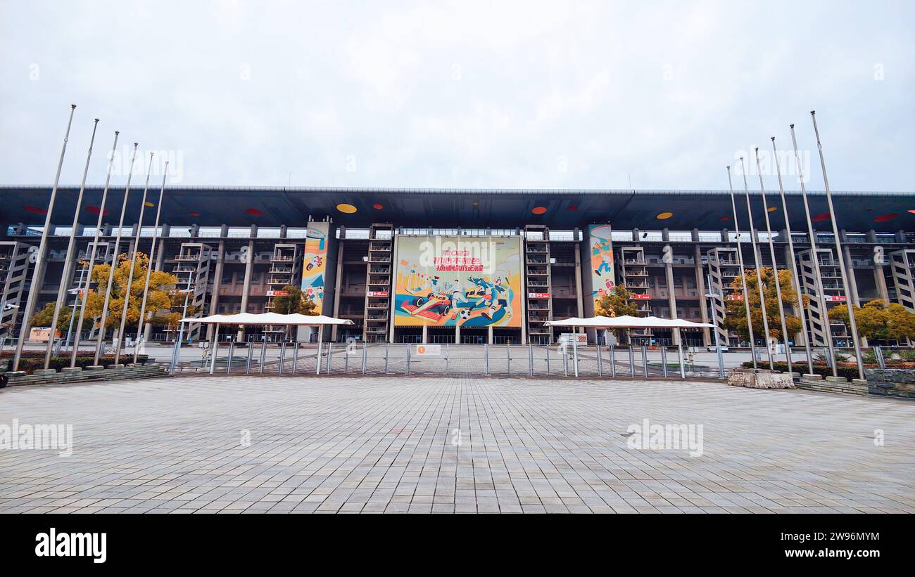 SHANGHAI, CHINE - 23 DÉCEMBRE 2023 - Une vue générale du circuit international de Shanghai au JUSS Sports Centre, où le Grand Pr chinois de formule 1 Banque D'Images