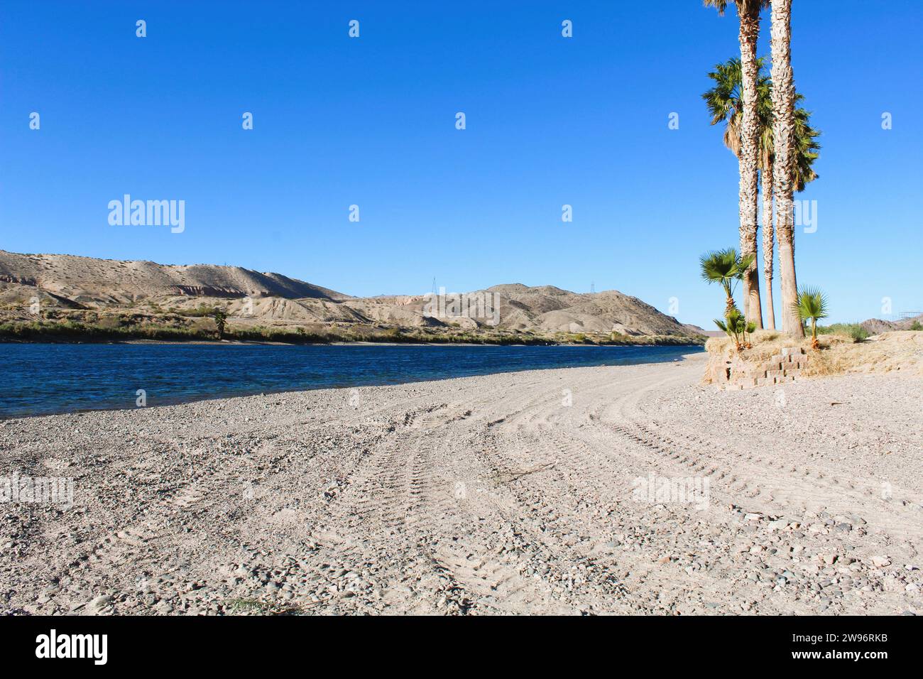 Colorado River, Bullhead City, Az et Laughlin, NV Banque D'Images