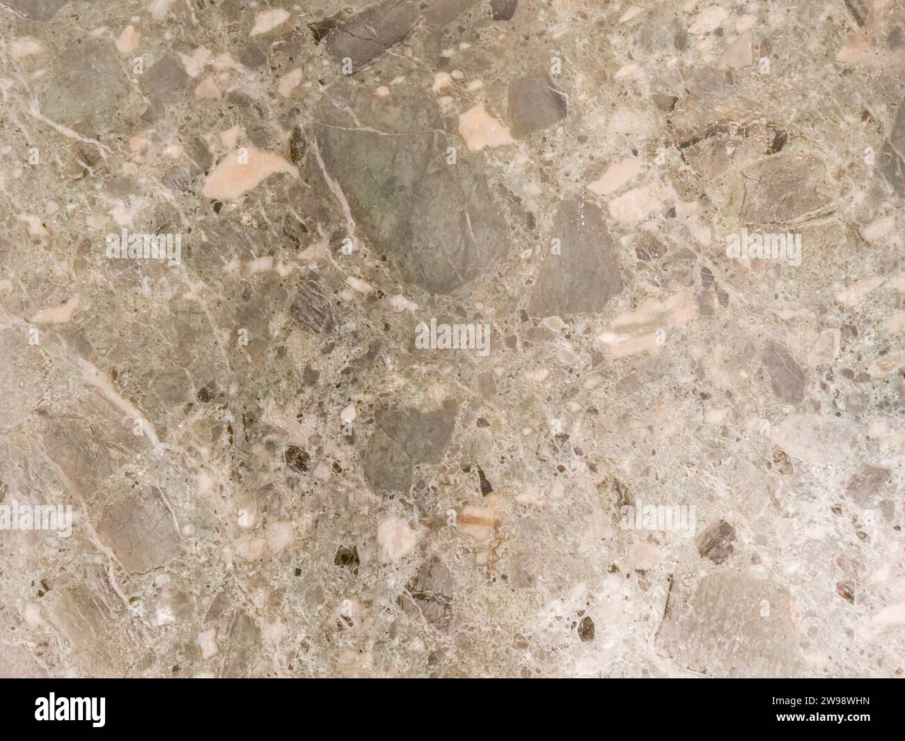 Surface en marbre à St. Cathédrale de Marc à Venise dans des tons gris et beige. Peut être très bien utilisé comme arrière-plan abstrait Banque D'Images