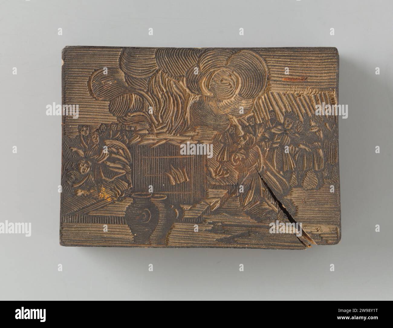 Illustrations bibliques, c. 1550 - c. 1699 bois (matériel végétal) Banque D'Images