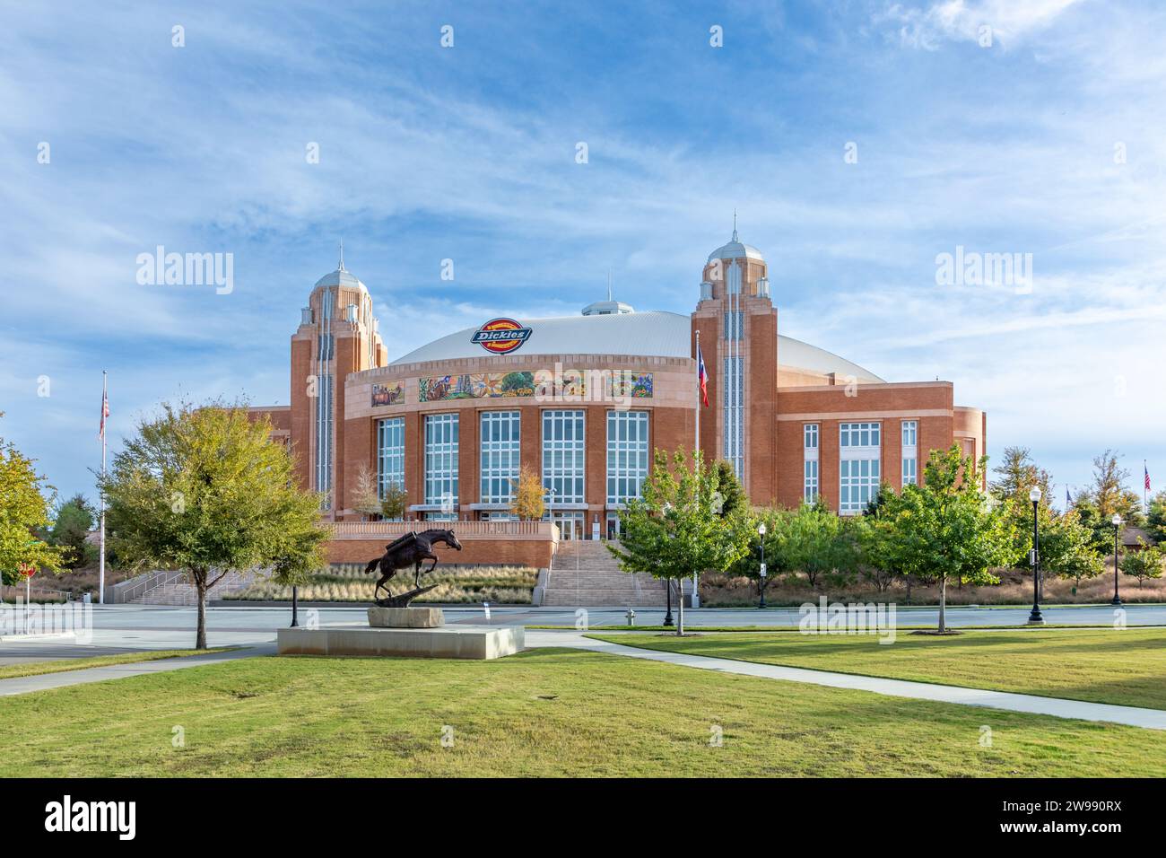 Fort Worth, Texas - 5 novembre 2023 : les citoyens de fort Worth ont voté en novembre 2014 pour Multipurpose Une nouvelle arène polyvalente pour la communauté, t Banque D'Images