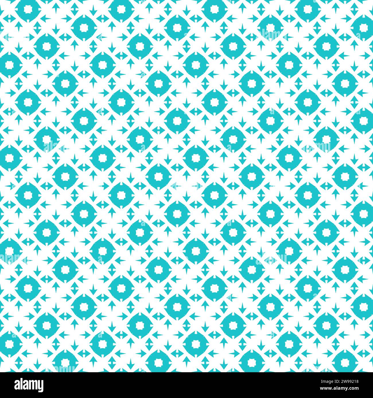 Un papier peint abstrait dans un style moderne et minimaliste avec des nuances de bleu et de blanc sur un fond blanc Banque D'Images