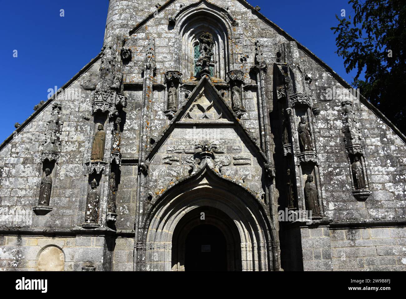 Église notre-Dame de confort de Meilars, confort-Meilars, Cap Sizun, Finistère, Bretagne, France, Europe Banque D'Images