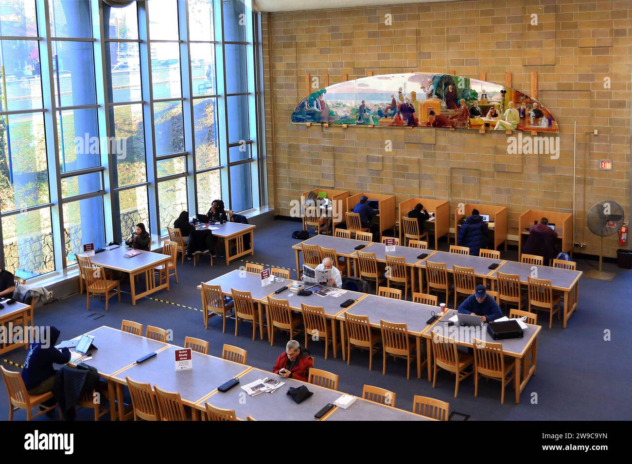 Grinton I Will Library, Yonkers, NY Banque D'Images