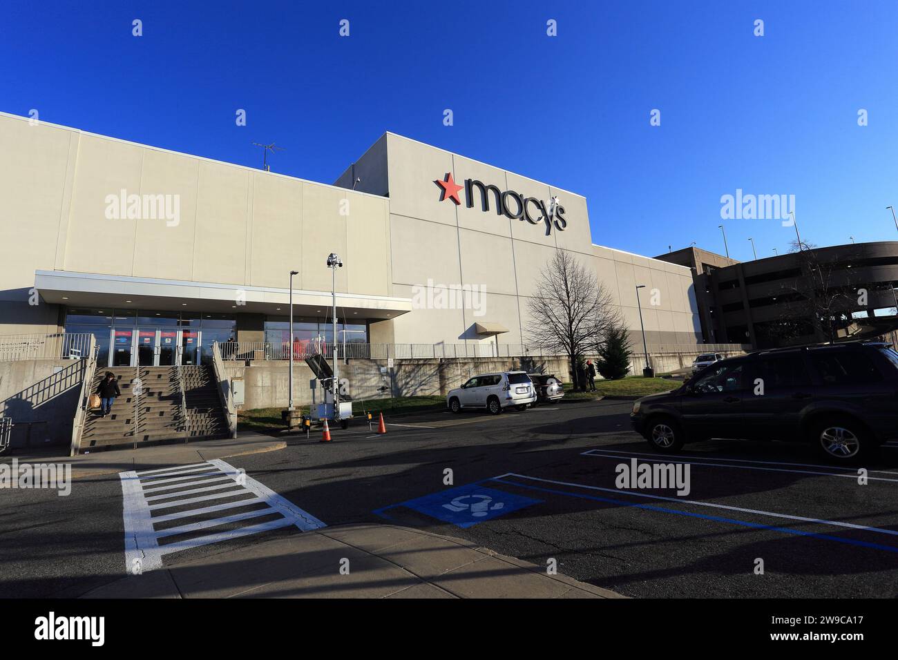 Grand magasin Macys Cross County Center Yonkers NY Banque D'Images
