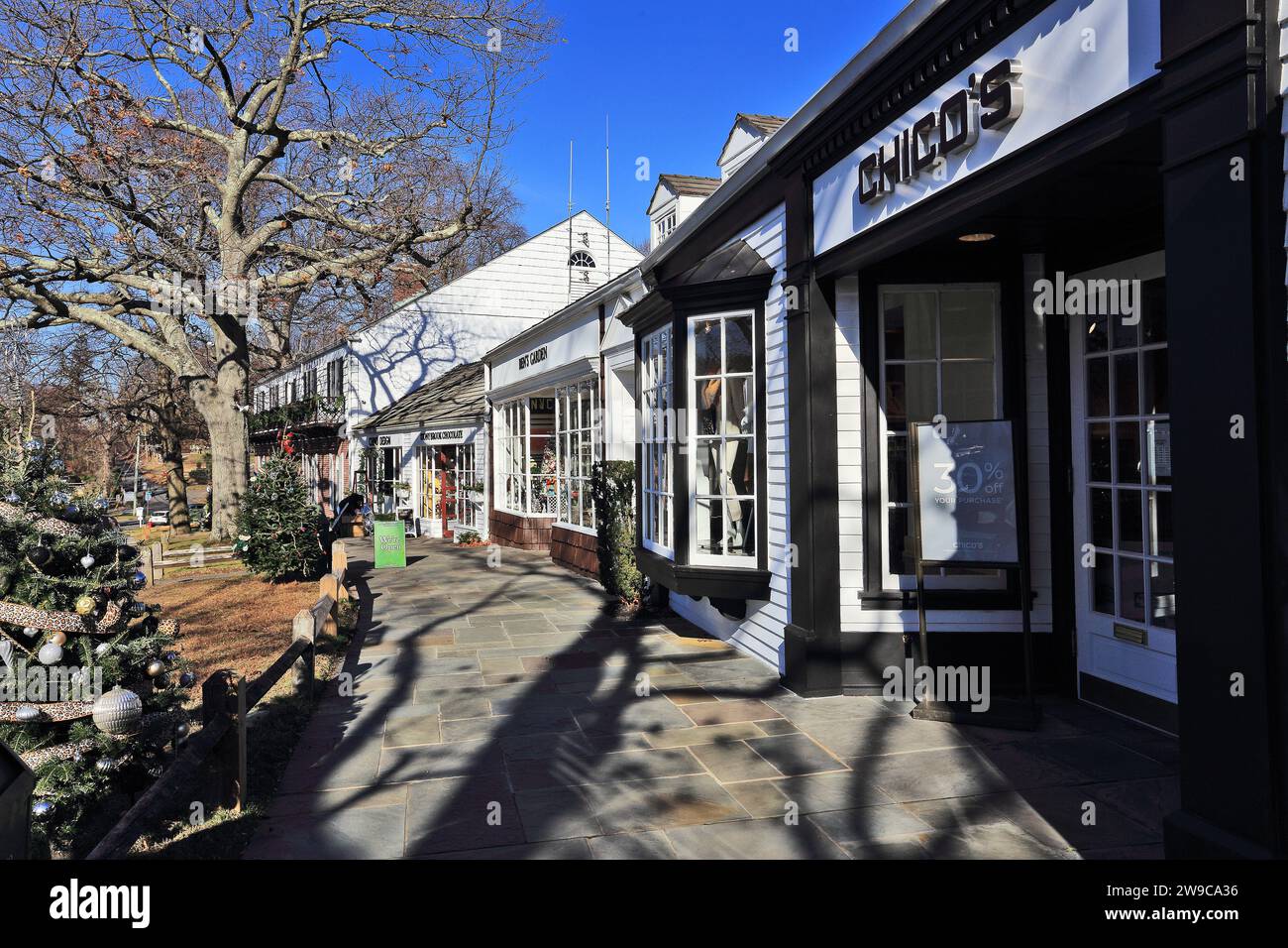 Stony Brook Village Long Island NY Banque D'Images