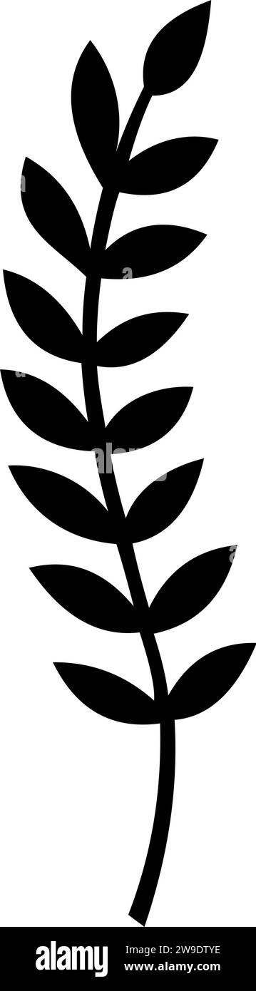 Séparateur de texte, bordure, bordure de texte, noir avec fond transparent Illustration de Vecteur