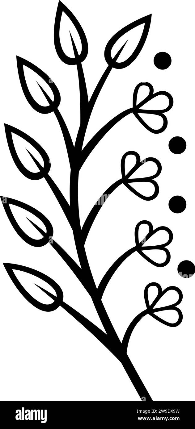 Séparateur de texte, bordure, bordure de texte, noir avec fond transparent Illustration de Vecteur