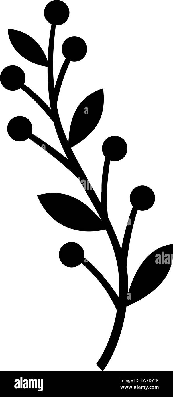 Séparateur de texte, bordure, bordure de texte, noir avec fond transparent Illustration de Vecteur