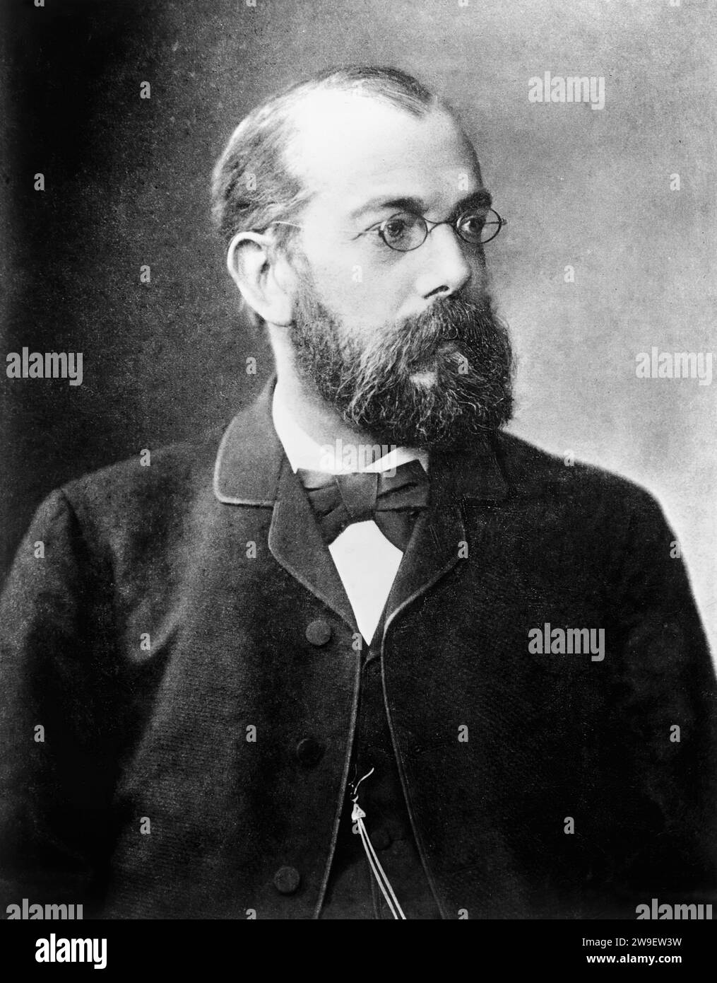 Portrait de Robert Herman Koch. Année circa 1908. Banque D'Images