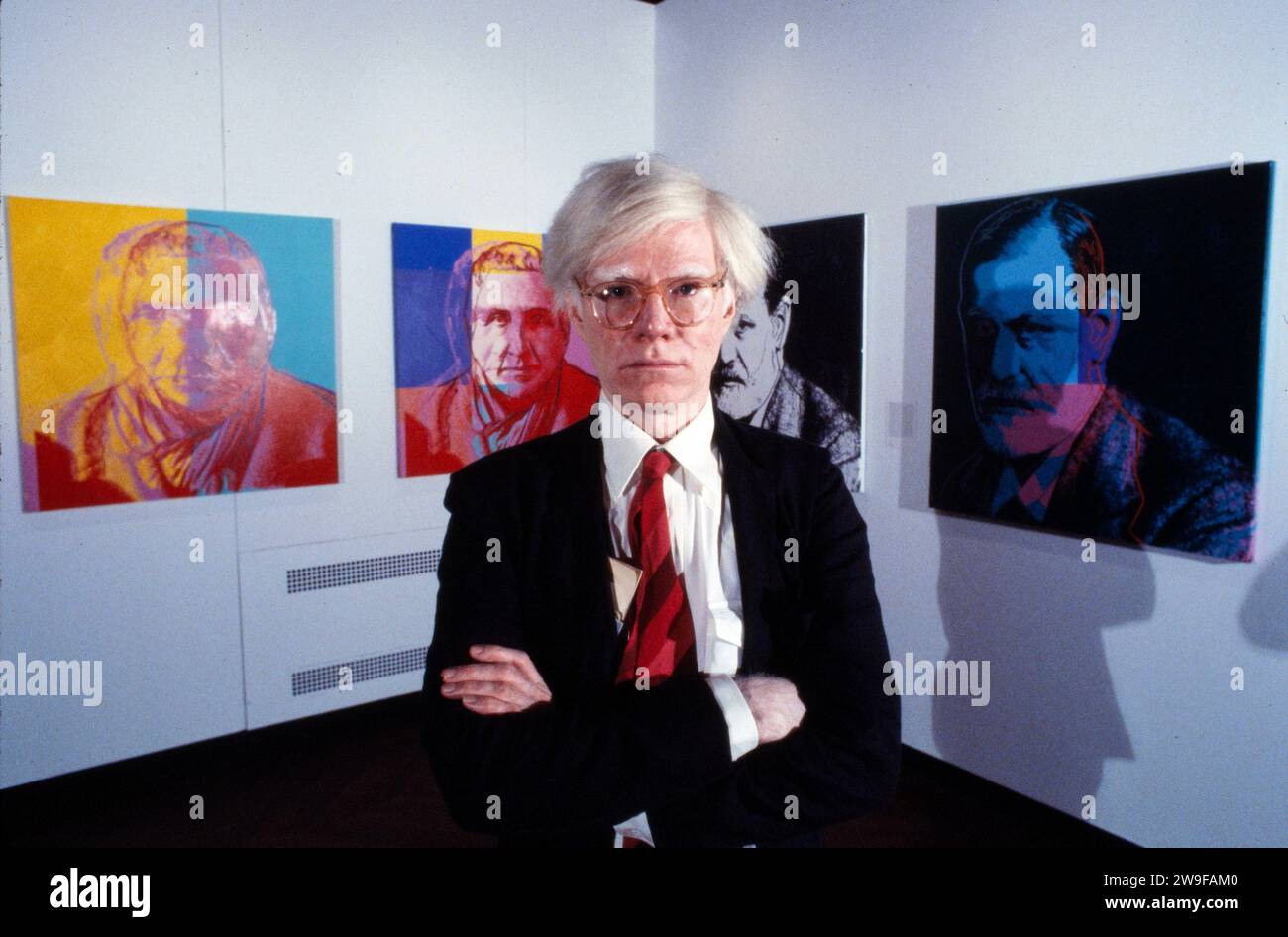 Andy Warhol, Andy Warhol (1928 – 1987) artiste américain Banque D'Images