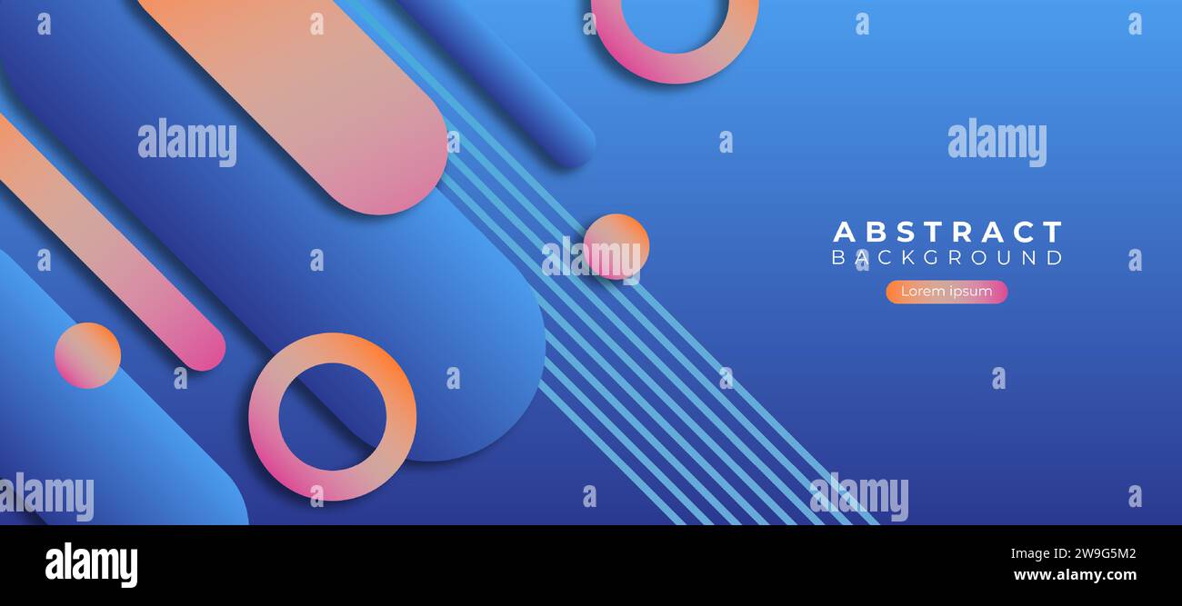 illustration vectorielle de fond coloré géométrique. vecteur de fond géométrique abstrait Illustration de Vecteur