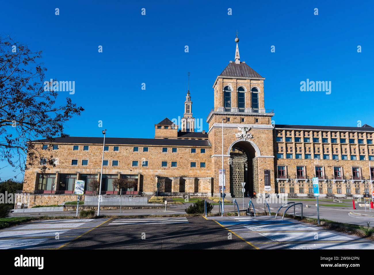 Laboral University Complex og Gijàon, Asturies Banque D'Images