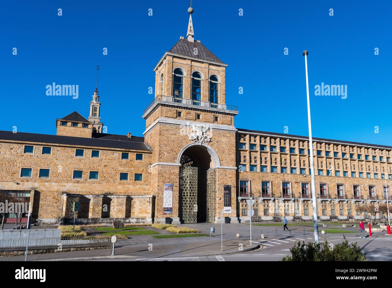 Laboral University Complex og Gijàon, Asturies Banque D'Images