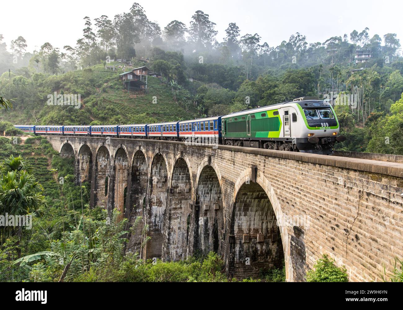 Nine Arch Bridge Demodara, Sri Lanka Banque D'Images