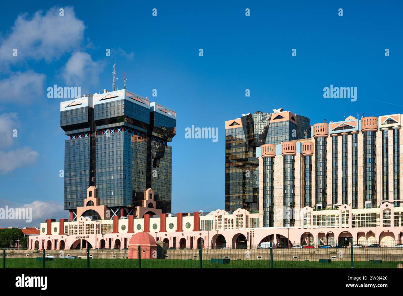 Centre de chaussures Amoreiras à lisbonne Portugal Banque D'Images