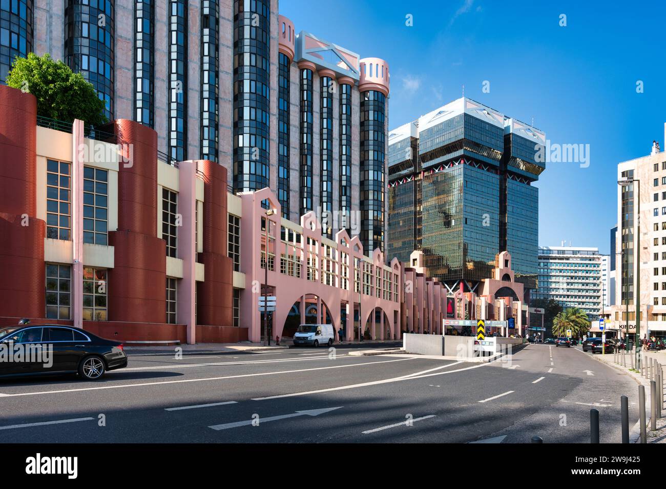 Centre de chaussures Amoreiras à lisbonne Portugal Banque D'Images