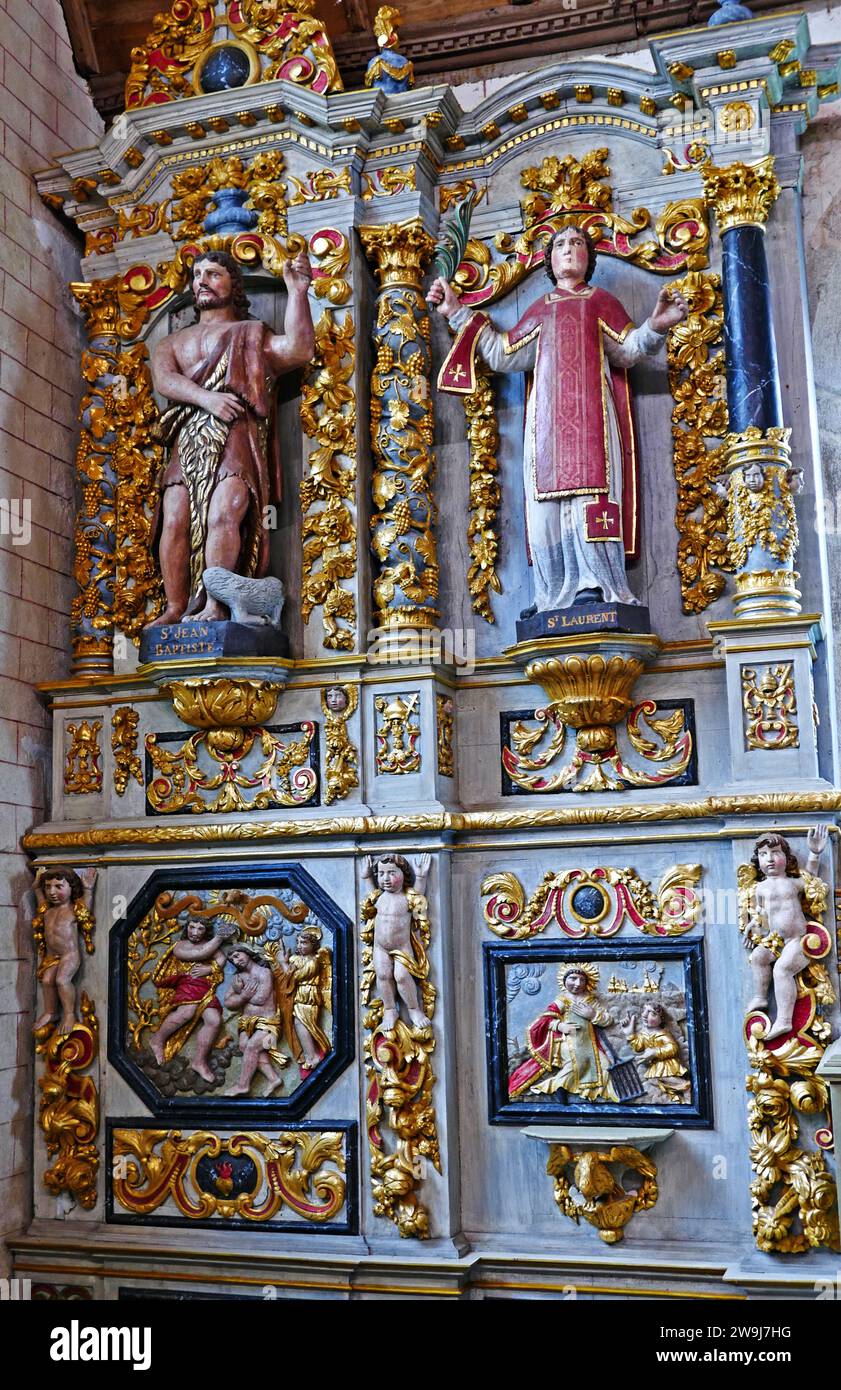 Sainte Marie du menez Hom Chapel, Plomodiern, Finistère, Bretagne, France, Europe Banque D'Images