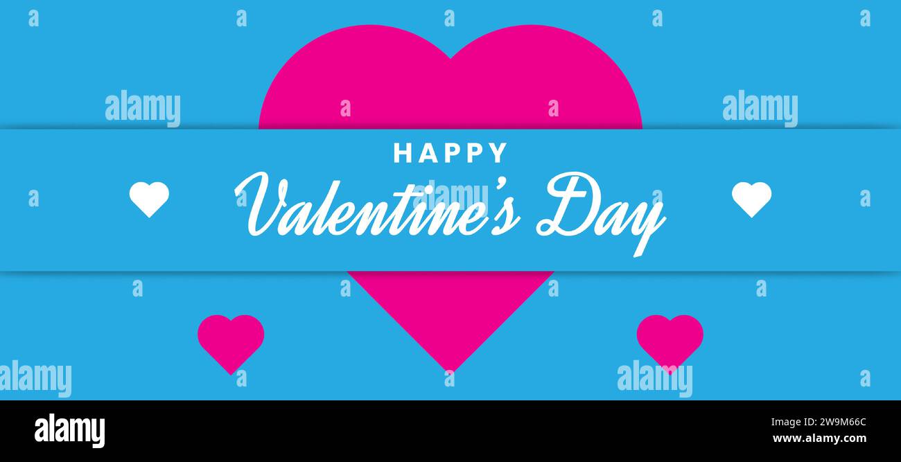 Fond de Saint-Valentin. design de fond de saint-valentin heureux Illustration de Vecteur