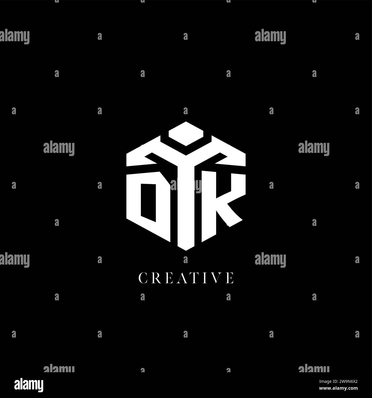 Logo DK initial forme hexagonale graphique vectoriel de style géométrique Illustration de Vecteur Logo DK initial forme hexagonale graphique vectoriel de style géométrique Illustration de Vecteur