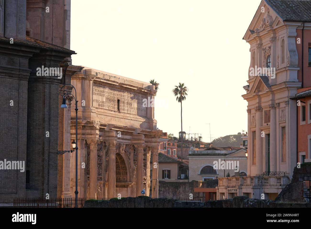 Forum Romanum Banque D'Images