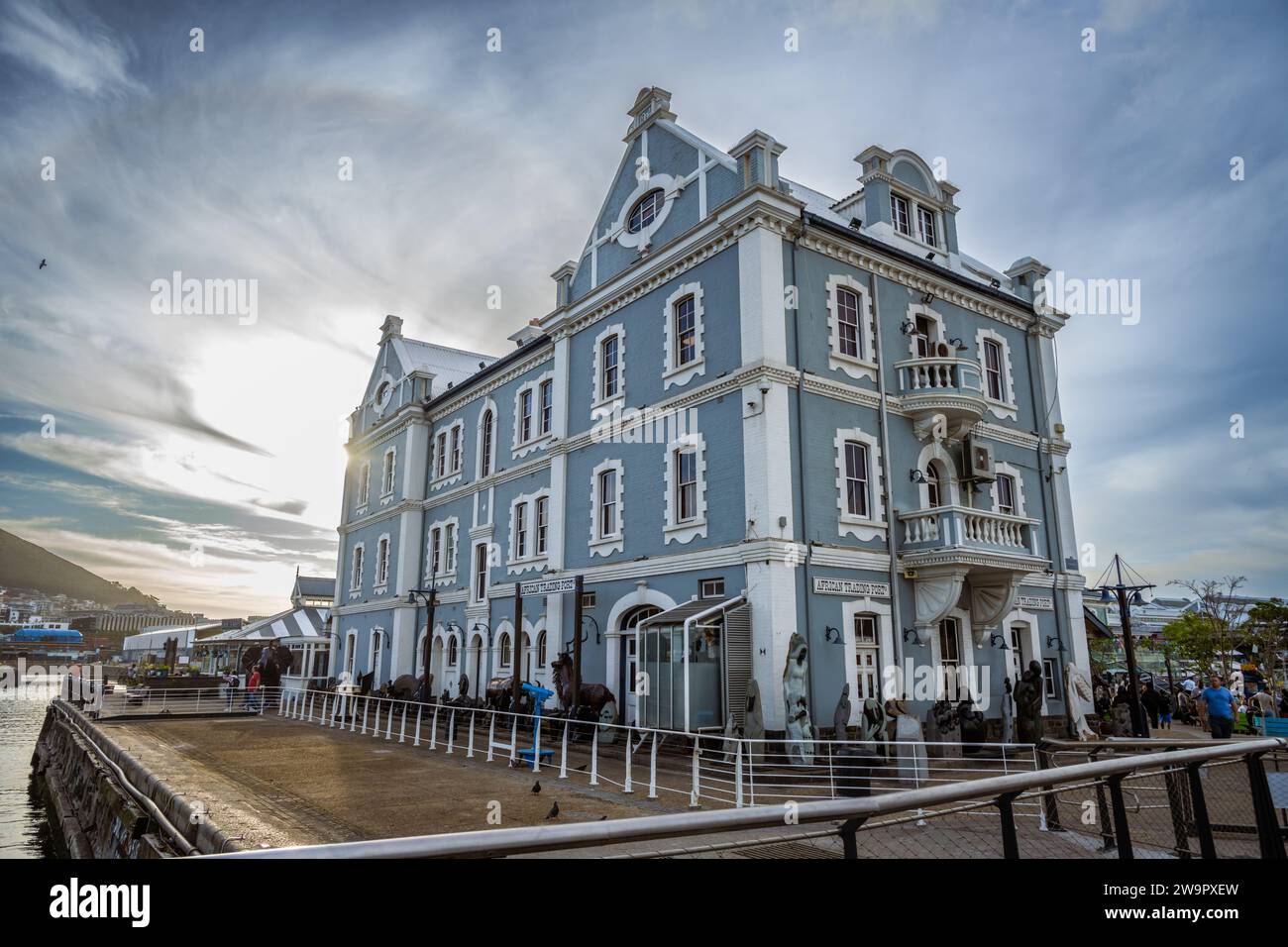 Old Port Captain's Building à V&A Waterfront Cape Town, Afrique du Sud Banque D'Images