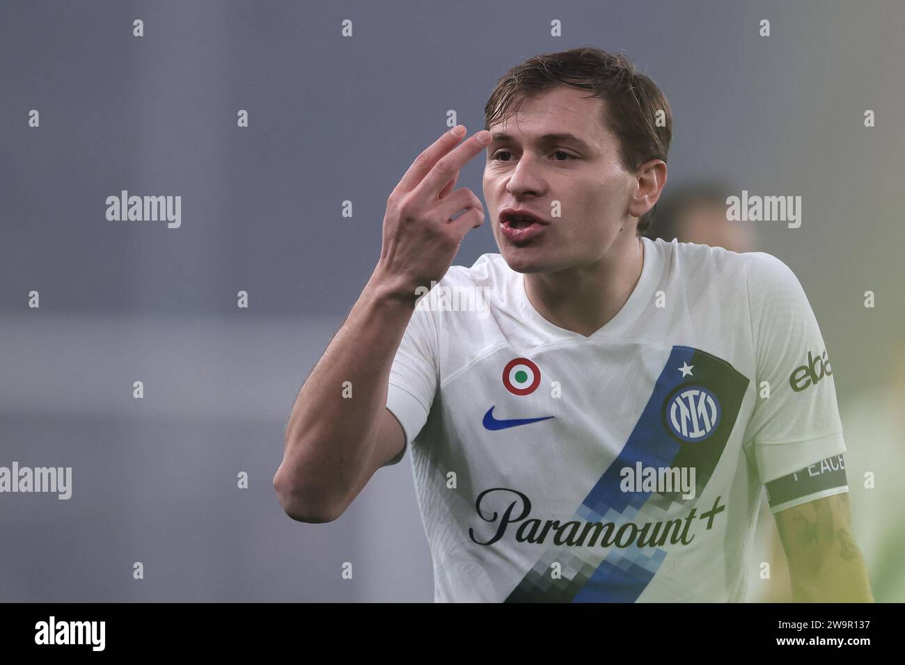 Gênes, Italie. 29 décembre 2023. Nicolo Barella du FC Internazionale lors du match de Serie A à Luigi Ferraris, Gênes. Le crédit photo devrait se lire : Jonathan Moscrop/Sportimage crédit : Sportimage Ltd/Alamy Live News Banque D'Images