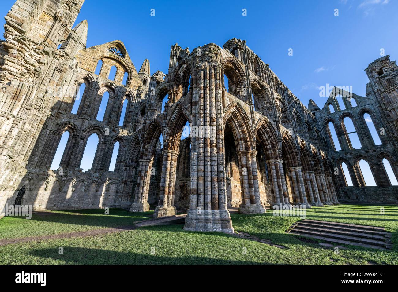 Abbaye de Whitby Banque D'Images