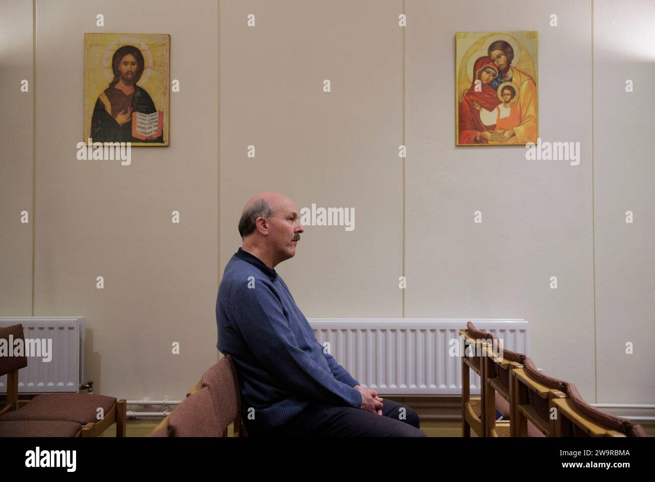 Le révérend Derek Johnston, aumônier principal du Belfast Health and