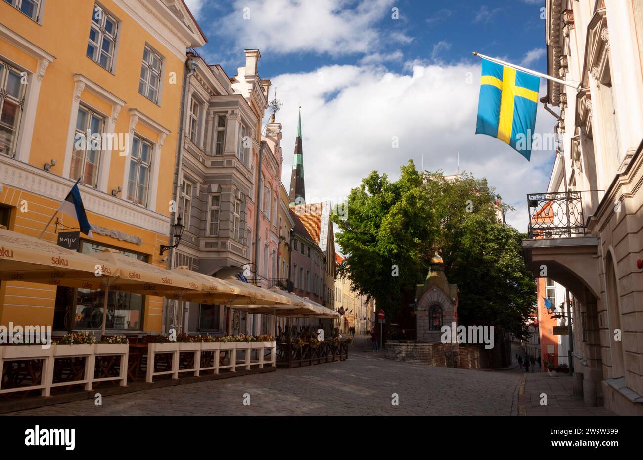 Ambassade de Suède à Tallinn en Estonie en Europe de l'est Banque D'Images