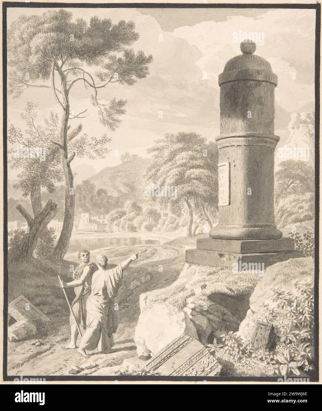 Paysage arcadien 2003 de Johannes Glauber Banque D'Images