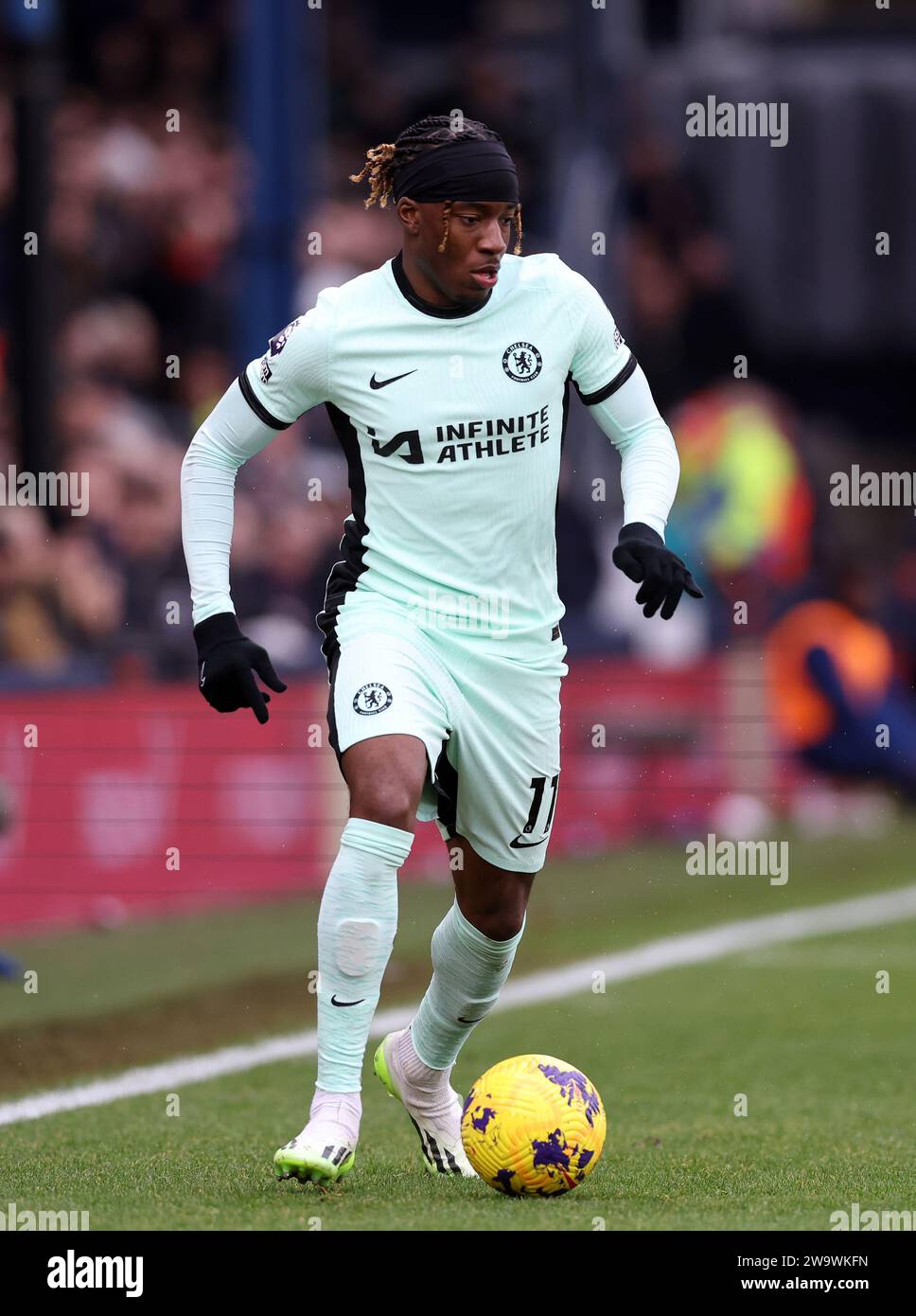 Londres, Royaume-Uni. 28 décembre 2023. Noni Madueke de Chelsea pendant le match de Premier League à l'Emirates Stadium, Londres. Le crédit photo devrait se lire : David Klein/Sportimage crédit : Sportimage Ltd/Alamy Live News Banque D'Images