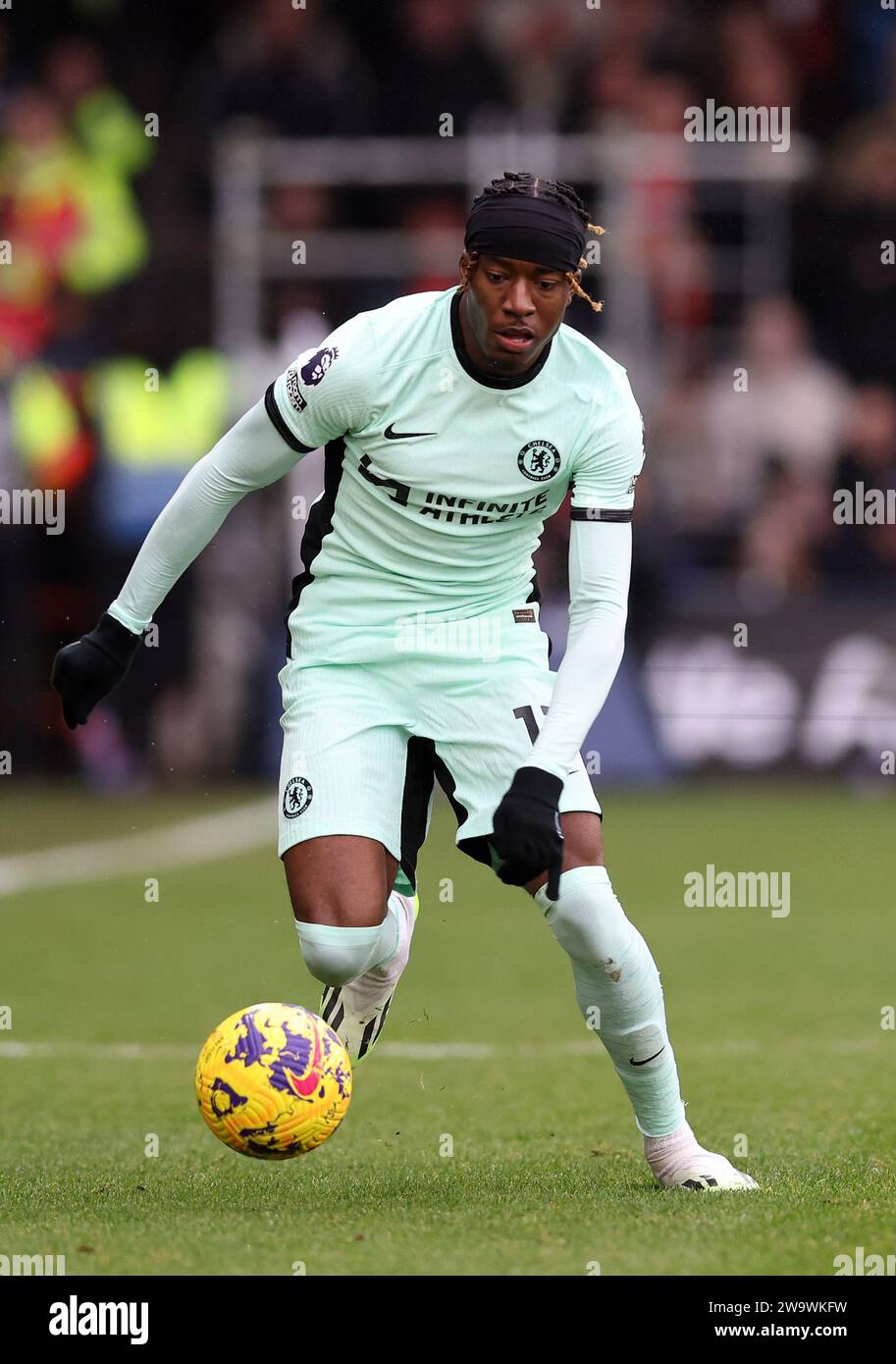 Londres, Royaume-Uni. 28 décembre 2023. Noni Madueke de Chelsea pendant le match de Premier League à l'Emirates Stadium, Londres. Le crédit photo devrait se lire : David Klein/Sportimage crédit : Sportimage Ltd/Alamy Live News Banque D'Images