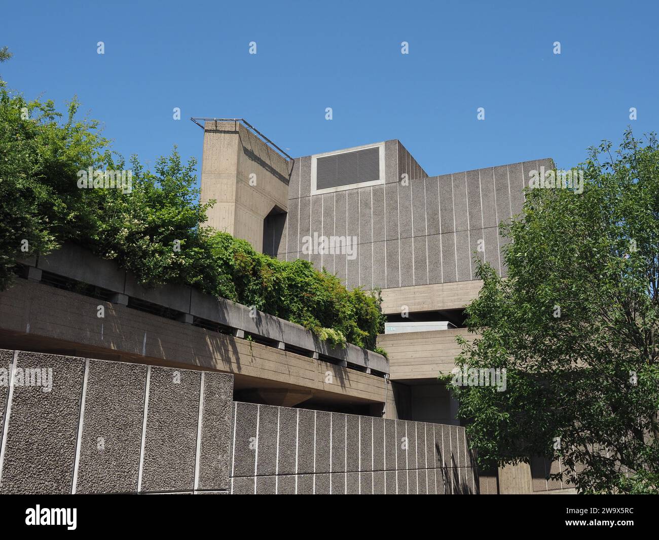 The Hayward Gallery Iconic New Brutalist Architecture à Londres, Royaume-Uni Banque D'Images