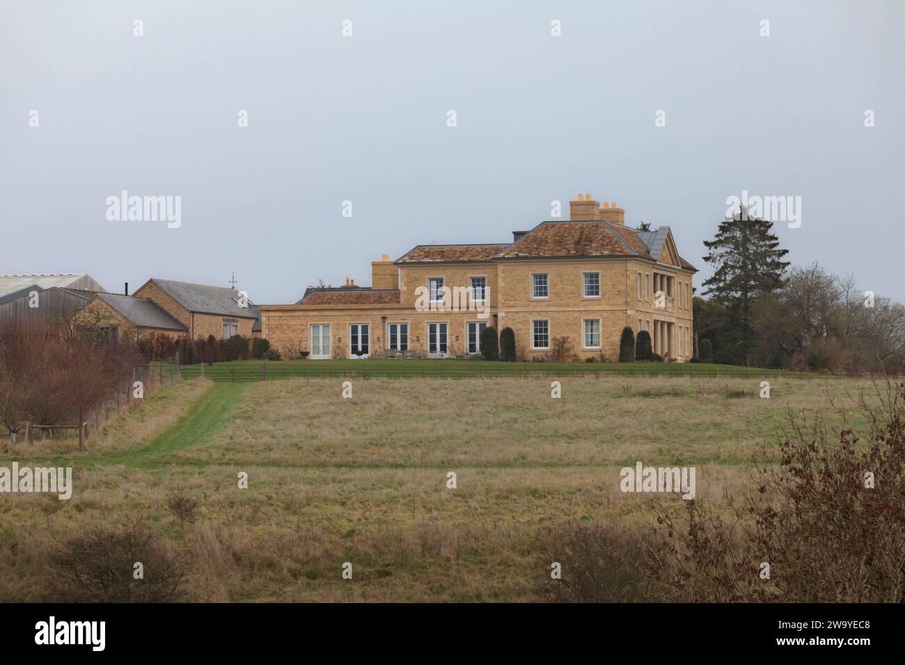 Curdle Hill Farm, Chadlington, Oxfordshire, Royaume-Uni Maison de Jeremy Clarkson Banque D'Images