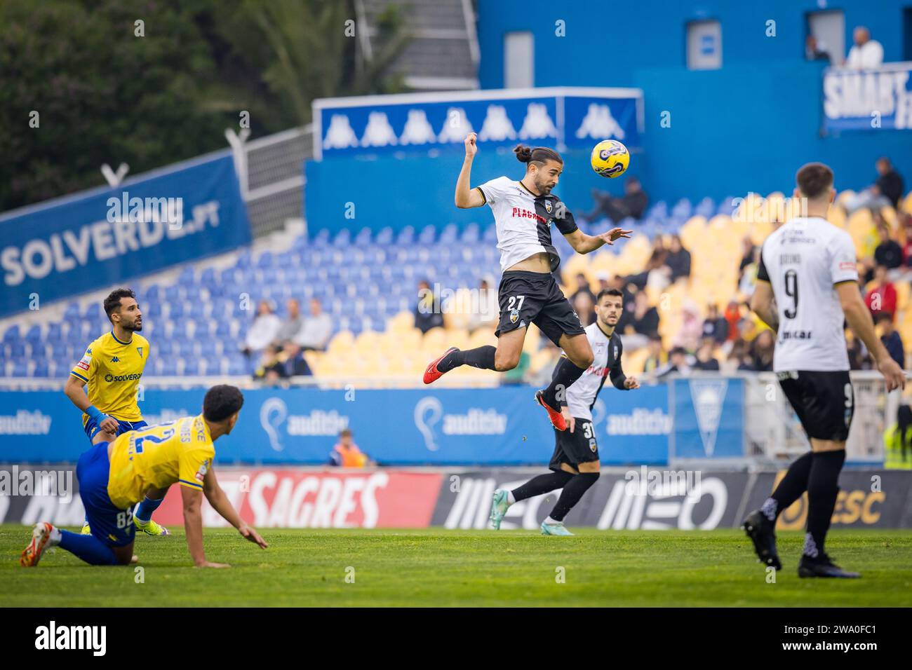 Mattheus Oliveira du SC Farense vu en action lors du match de Liga