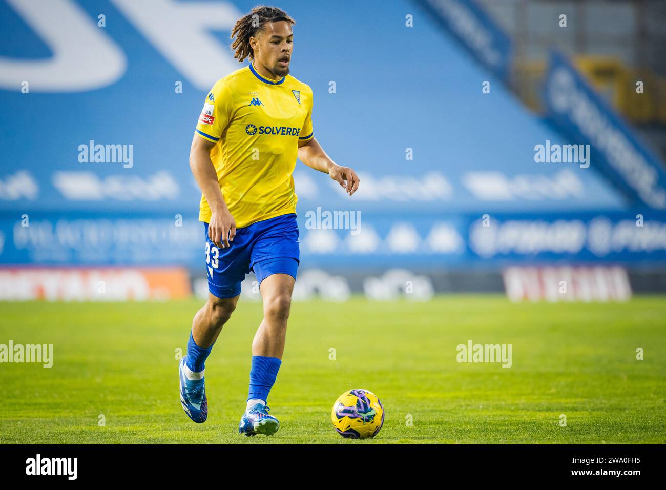 Koindredi d'Estoril Praia vu en action lors du match de Liga Portugal