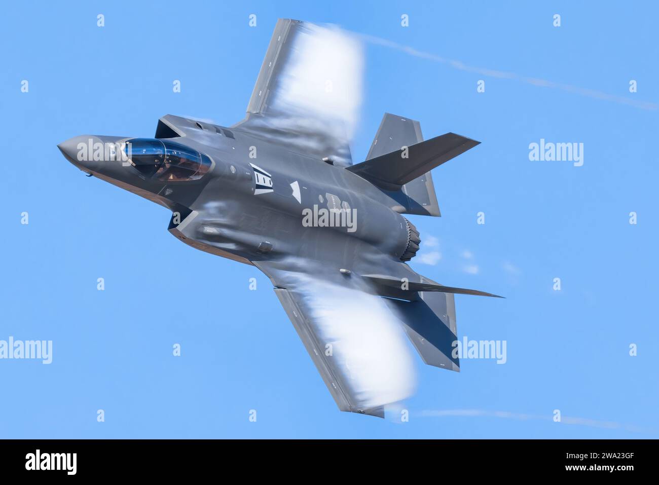 Tanagra Air base - Grèce 5 septembre 2023 : États-Unis - US Air Force Lockheed Martin F-35a Lightning II au Tanagra Air-Show Banque D'Images