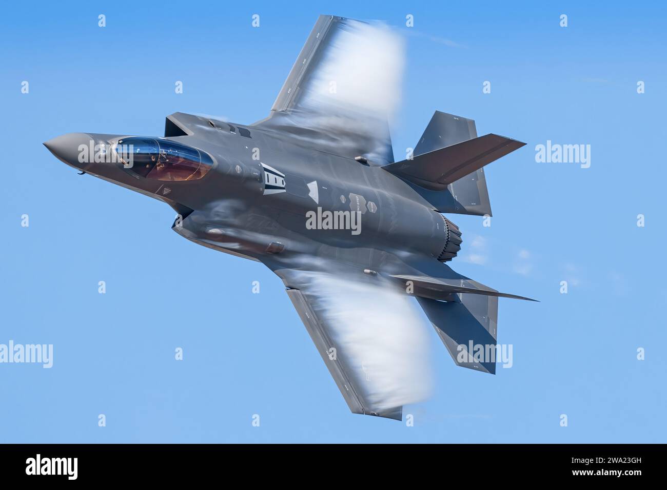 Tanagra Air base - Grèce 5 septembre 2023 : États-Unis - US Air Force Lockheed Martin F-35a Lightning II au Tanagra Air-Show Banque D'Images