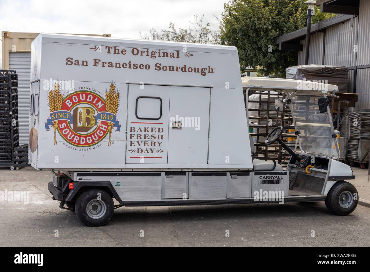 Boudin Sourdough Electric Vehicle San Francisco, 24 juin 2023 Banque D'Images Boudin Sourdough Electric Vehicle San Francisco, 24 juin 2023 Banque D'Images