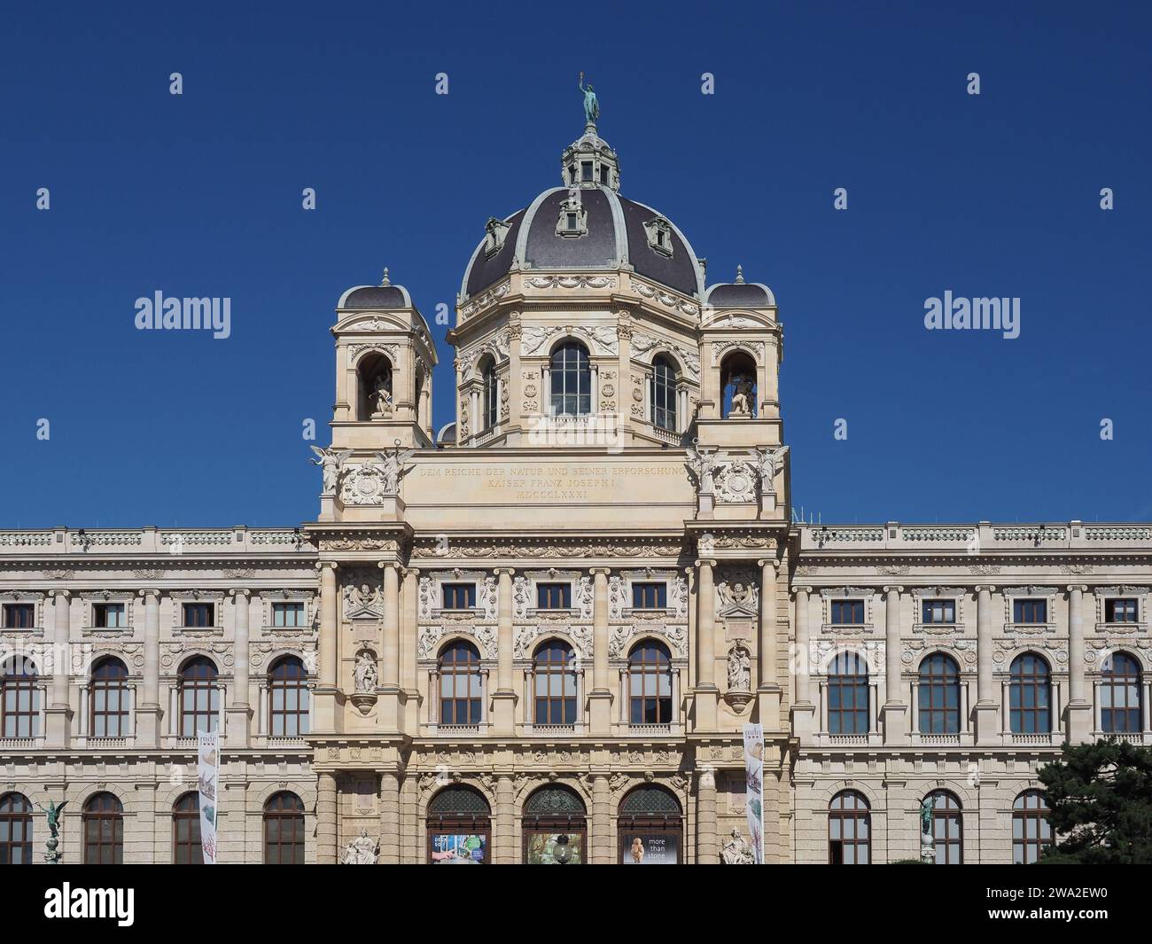 VIENNE, AUTRICHE - VERS SEPTEMBRE 2022 : Naturhistorisches Museum Translation Museum of Natural History Banque D'Images