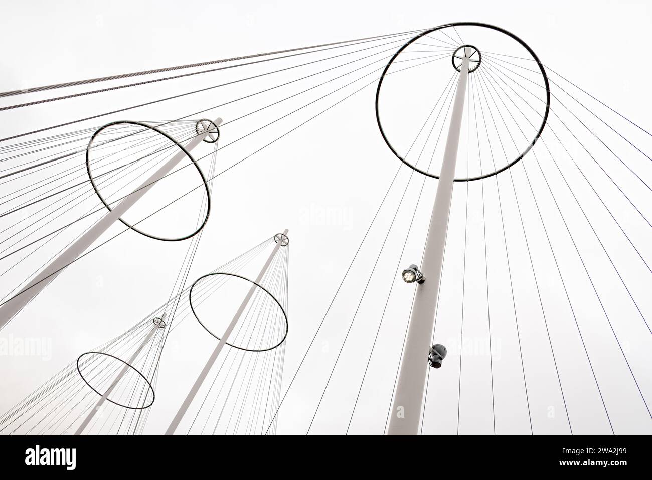 Copenhague, Danemark - Circle Bridge par Studio Olafur Eliasson Banque D'Images