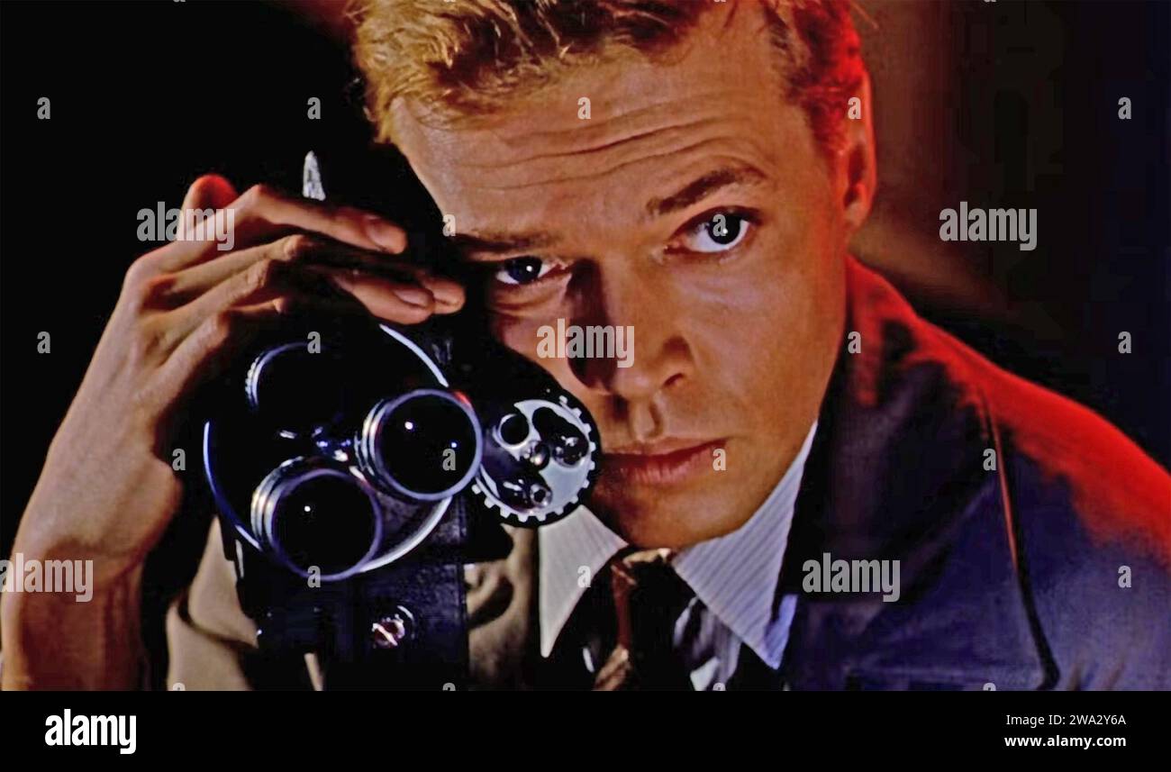 PEEPING TOM 1960 film anglo-amalgamé avec Carl Boehm Banque D'Images