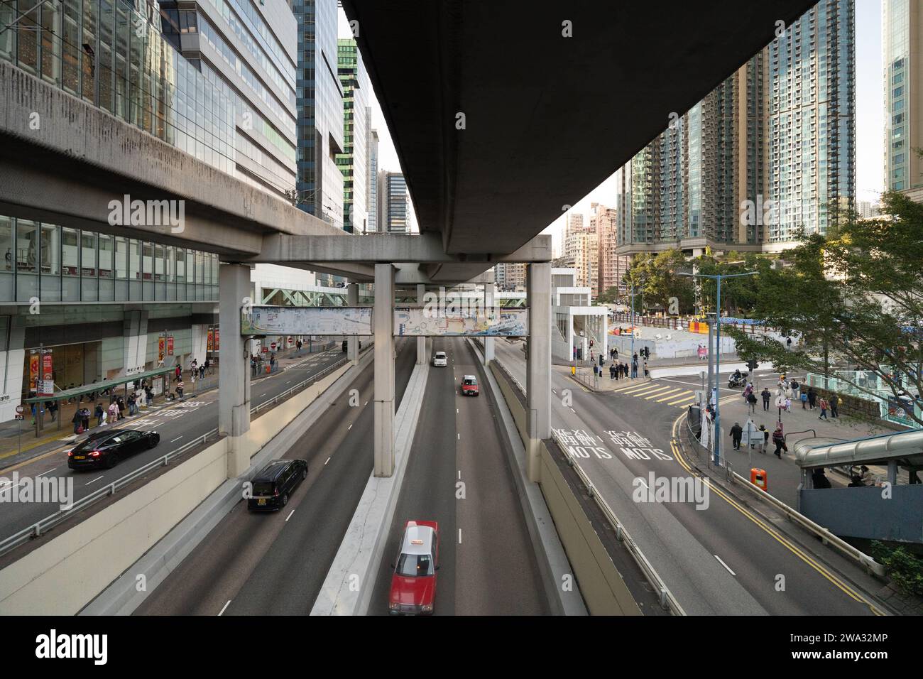 Kwun Tong est une région du district de Kwun Tong à Hong Kong, située dans la partie orientale de la péninsule de Kowloon Banque D'Images