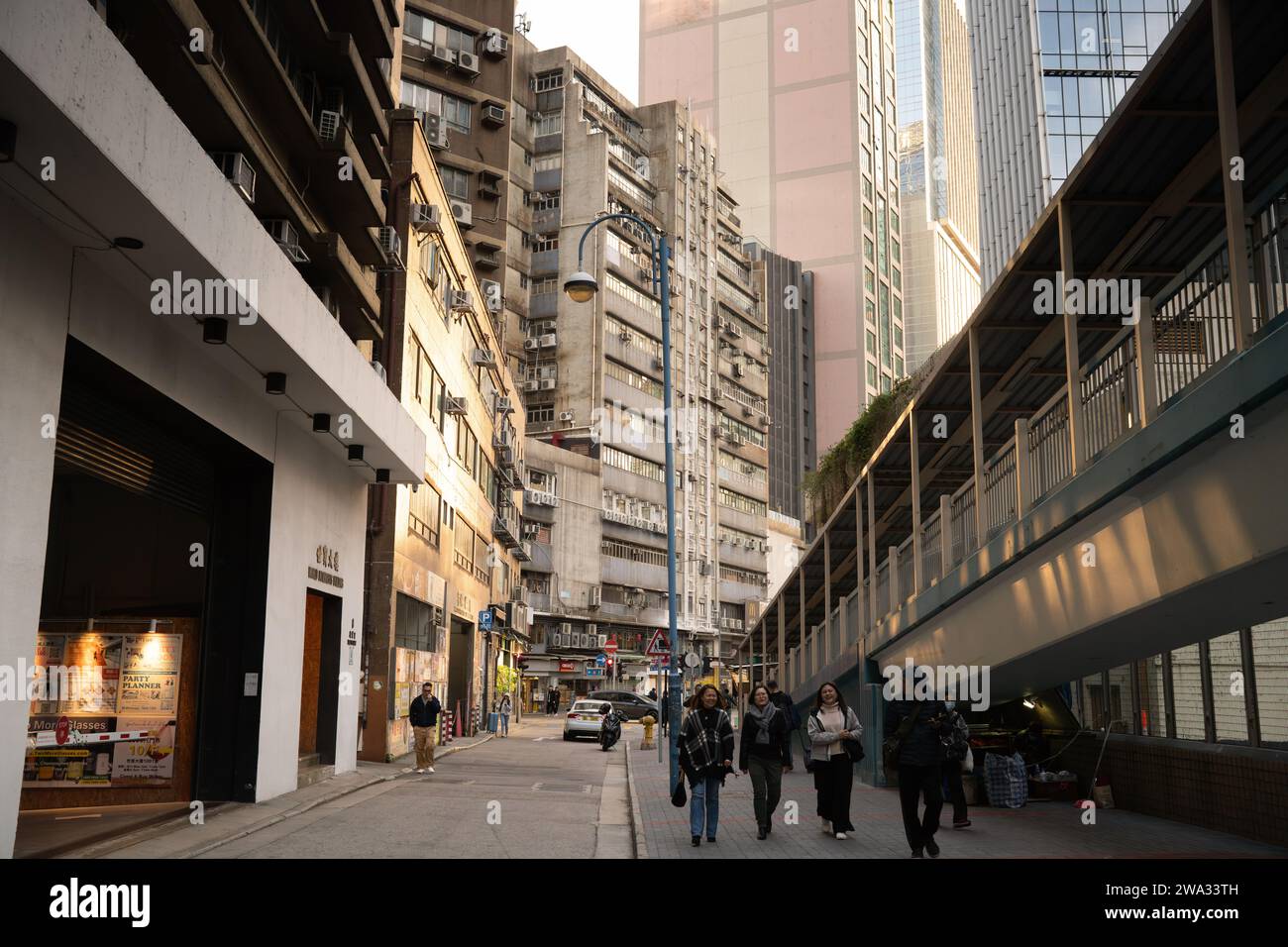 Kwun Tong est une région du district de Kwun Tong à Hong Kong, située dans la partie orientale de la péninsule de Kowloon Banque D'Images