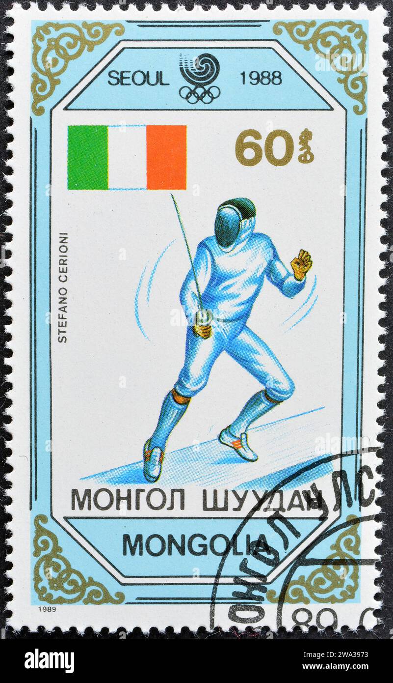 Porte-clés Souvenir Hodori Des Jeux Olympiques De Séoul 1988 - Finition Or Et émail, Avec étui