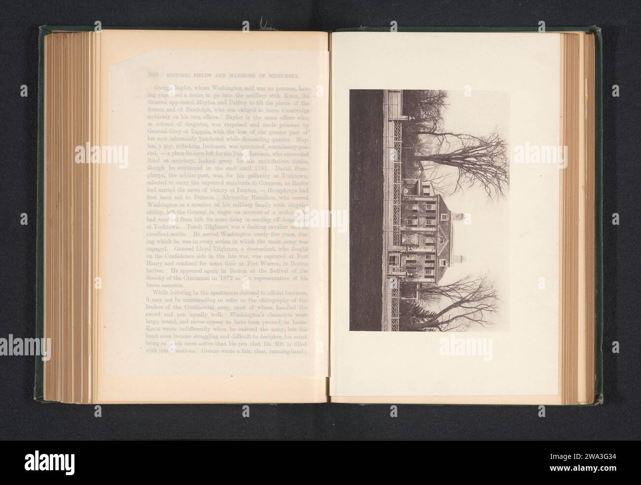 Vue de la Longfellow House à Cambridge, Anonymous, v. 1869 - en 1874 ou avant impression photomécanique Cambridge (ma) façade collotype papier (de maison ou de bâtiment). villa Cambridge (ma). Massachusetts Banque D'Images