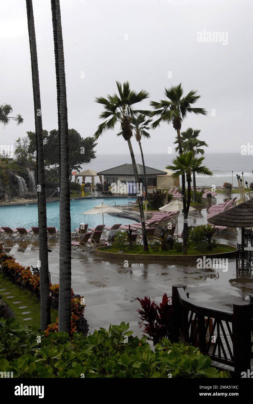 Maui .Hawaii Islands, USA jour de pluie sur l'île de maui 24 janvier 2015 photo de Francis Joseph Dean/Dean Pictures Banque D'Images