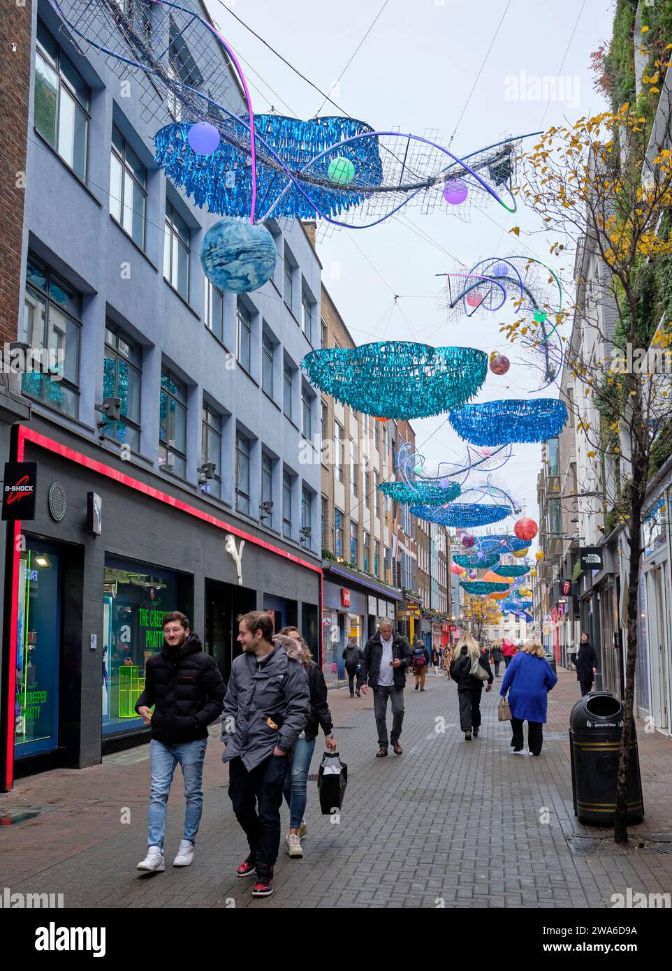 Carnaby Street, West End, centre de Londres Royaume-Uni Banque D'Images